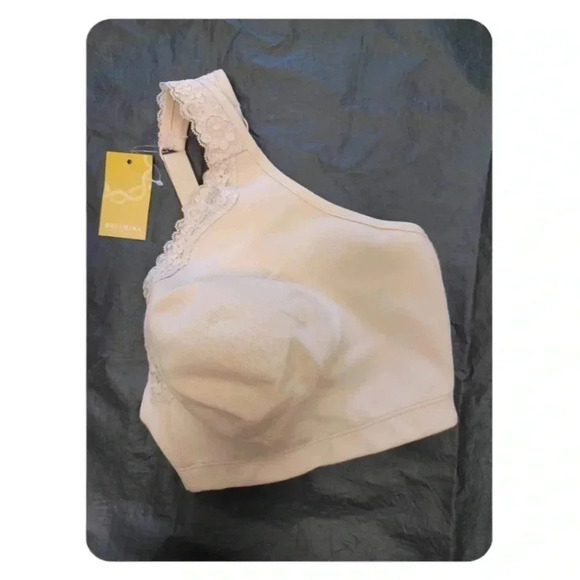 Delimira Soft Cotton Beige Brassiere Size  48E - Picture 4 of 9
